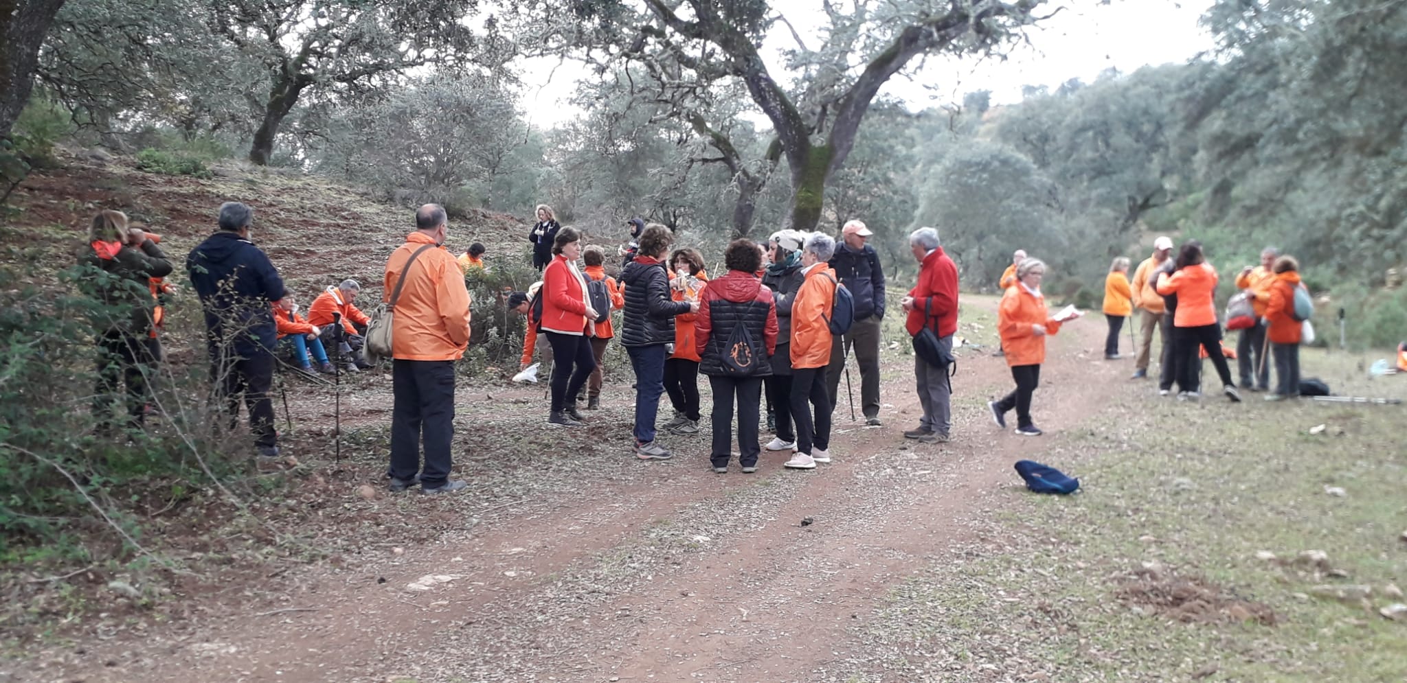 Descanso a mitad de ruta